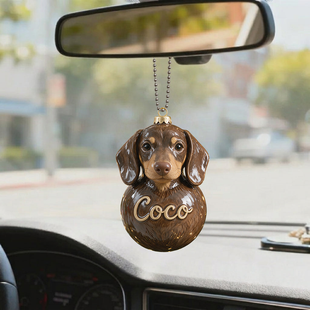 Merry Woofmas - Personalized Dog Premium 3D Ornament