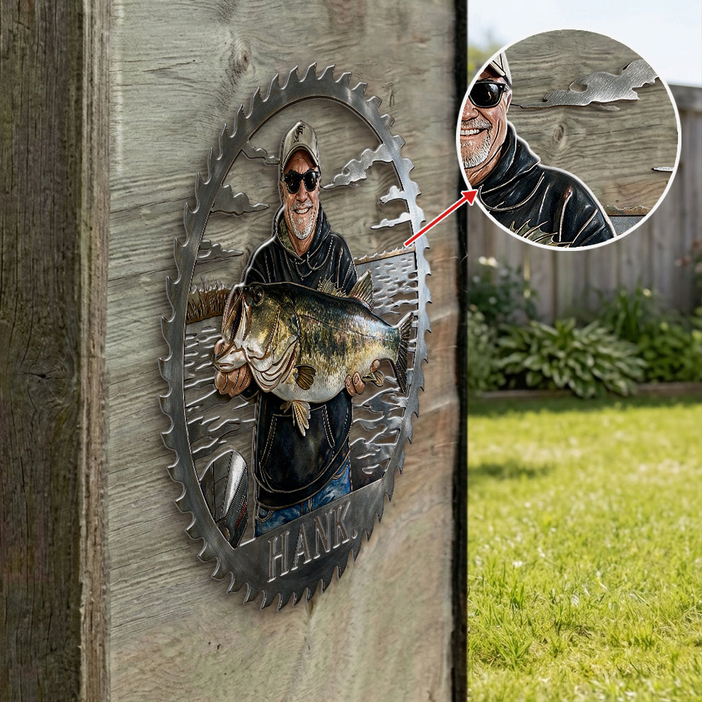 Benutzerdefiniert aus jedem Foto - Personalisierte 3D-gedruckte Metalltafel