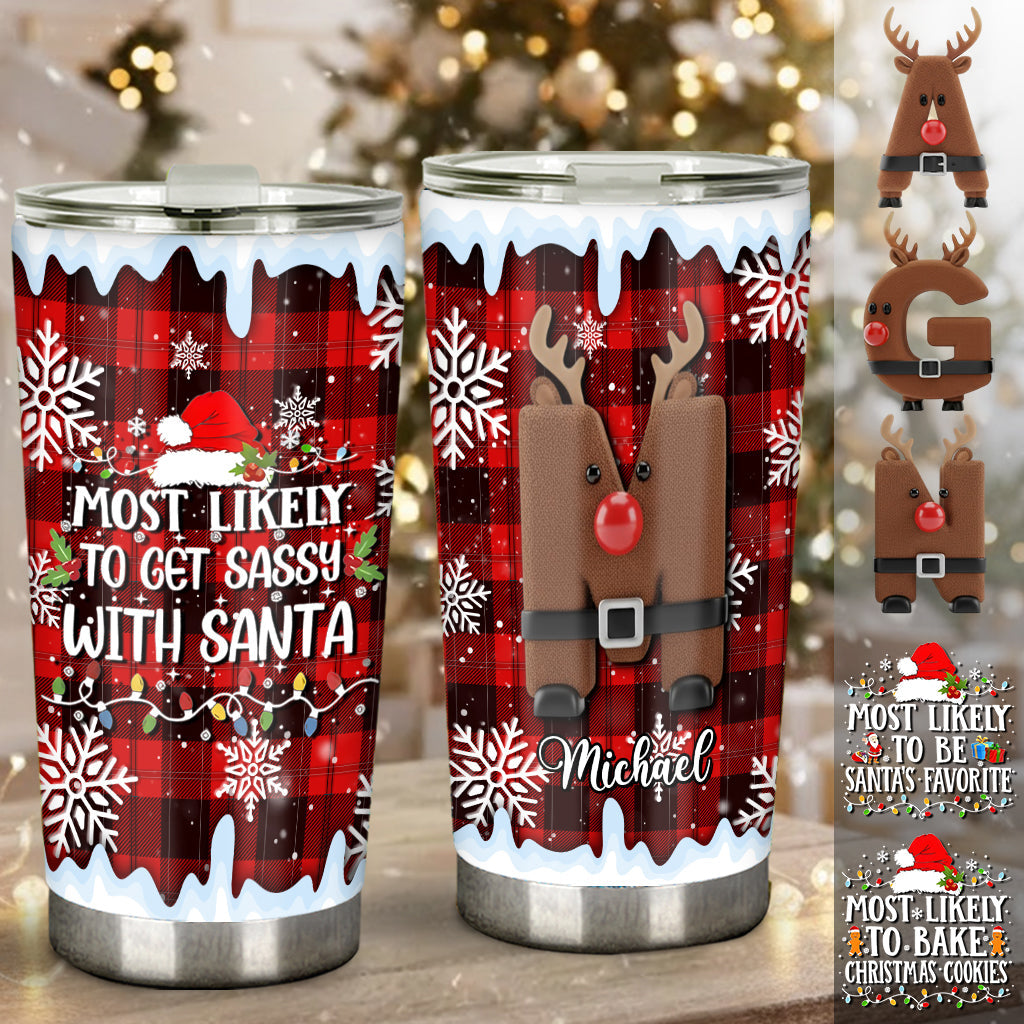 Weihnachtsbecher „Wahrscheinlich…“ – Personalisierter Weihnachtsbecher