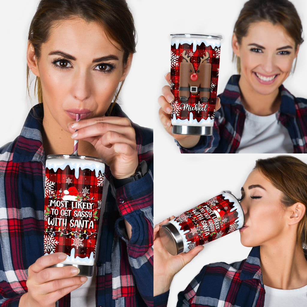 Weihnachtsbecher „Wahrscheinlich…“ – Personalisierter Weihnachtsbecher