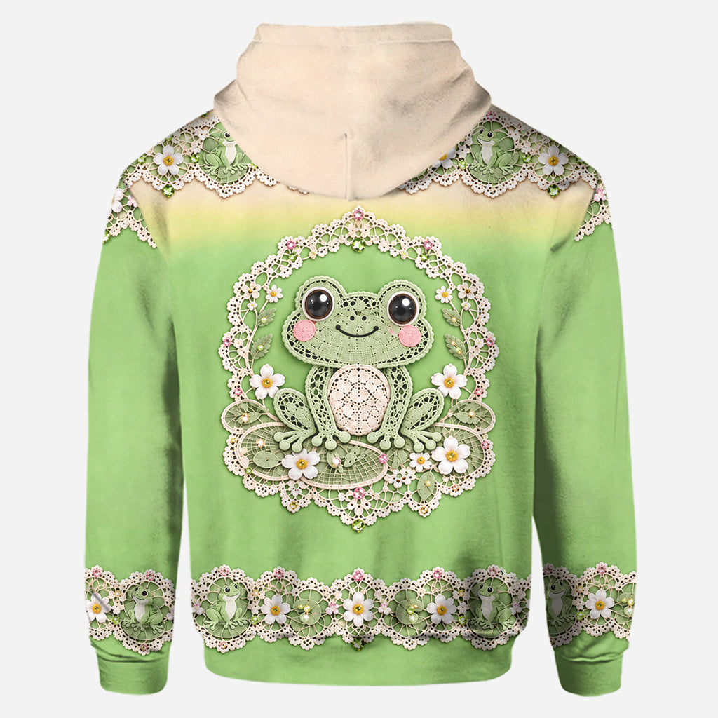 Liebe Frosch - Personalisierter Frosch Hoodie und Leggings