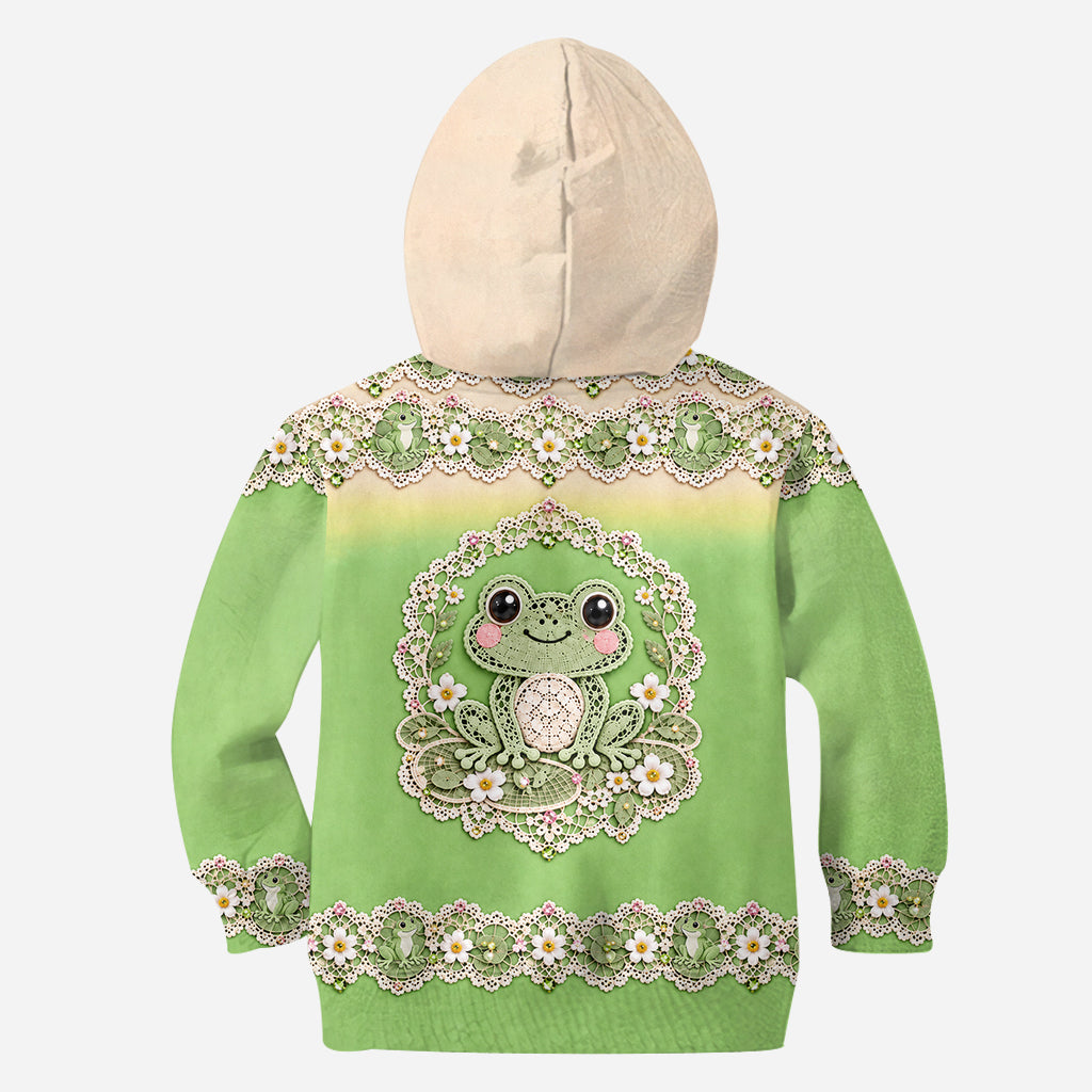 Liebe Frosch - Personalisierter Frosch Hoodie und Leggings
