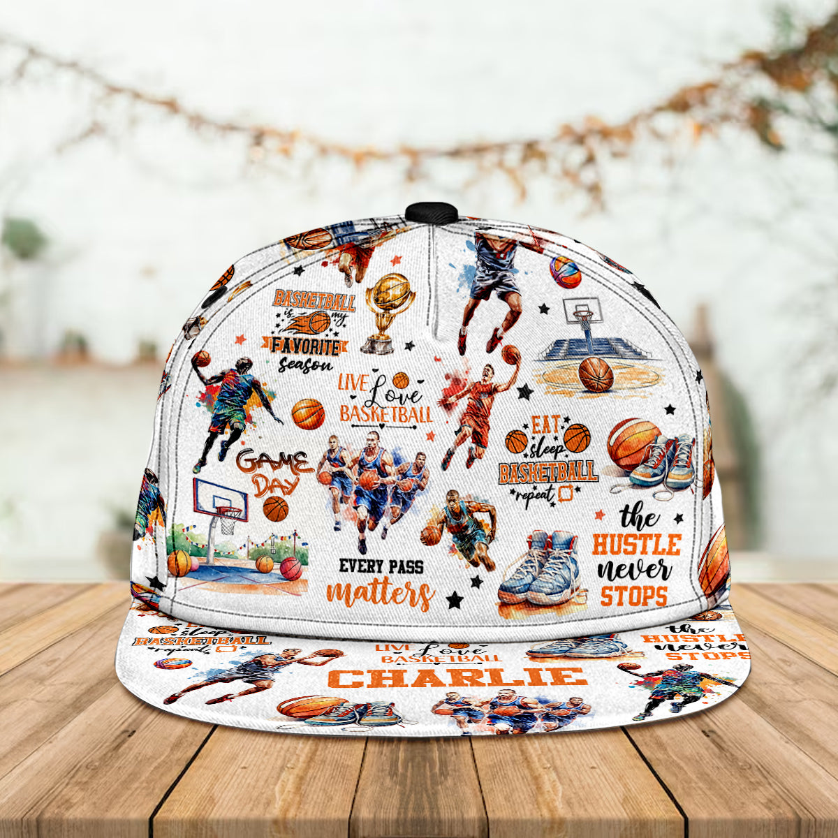 Amateur de basketball - Casquette de basketball personnalisée