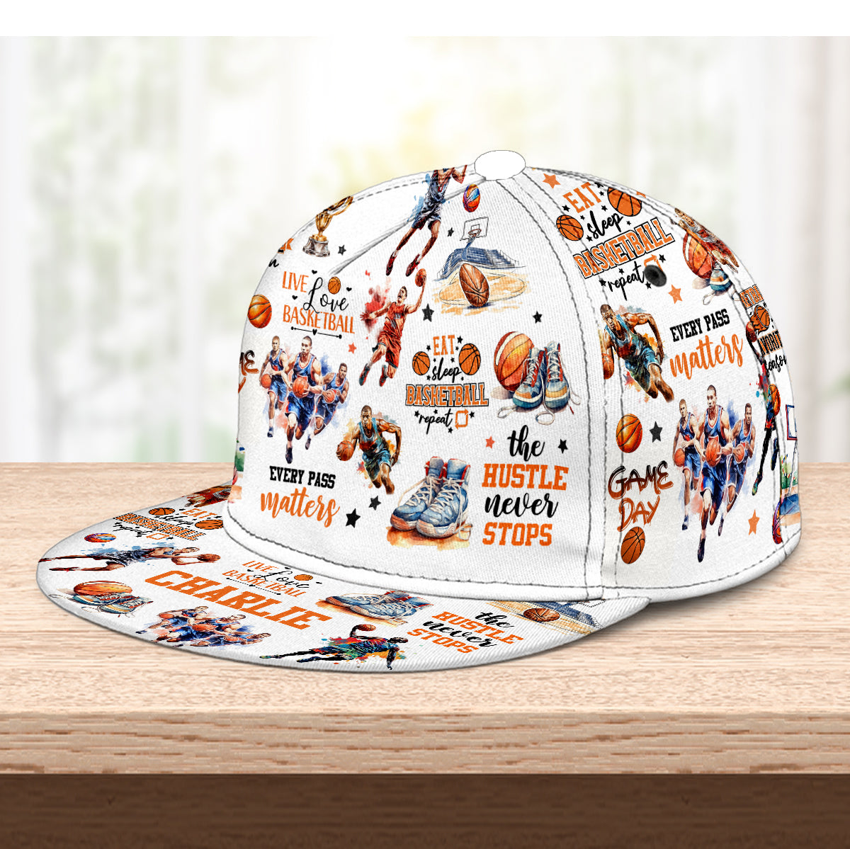Amateur de basketball - Casquette de basketball personnalisée