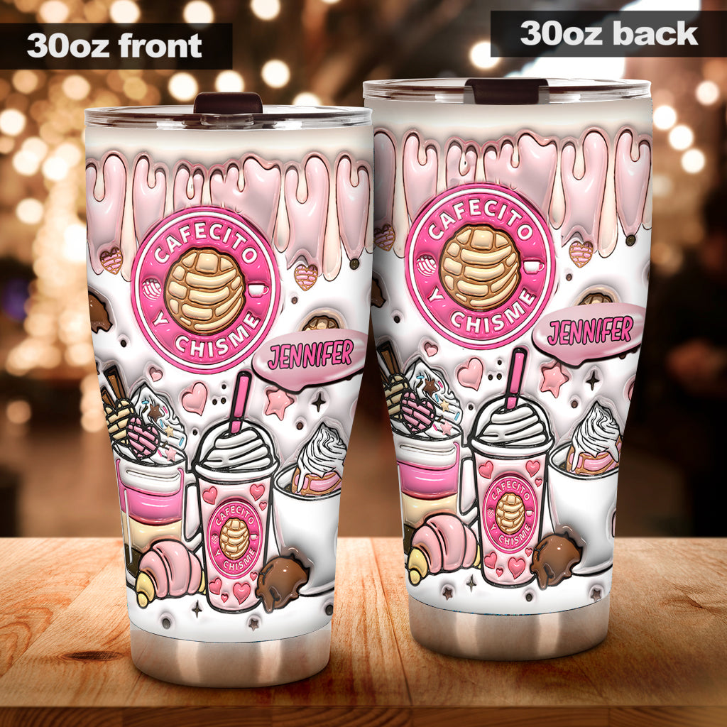 Cafecito Y Chisme – Personalisierter Kaffeebecher