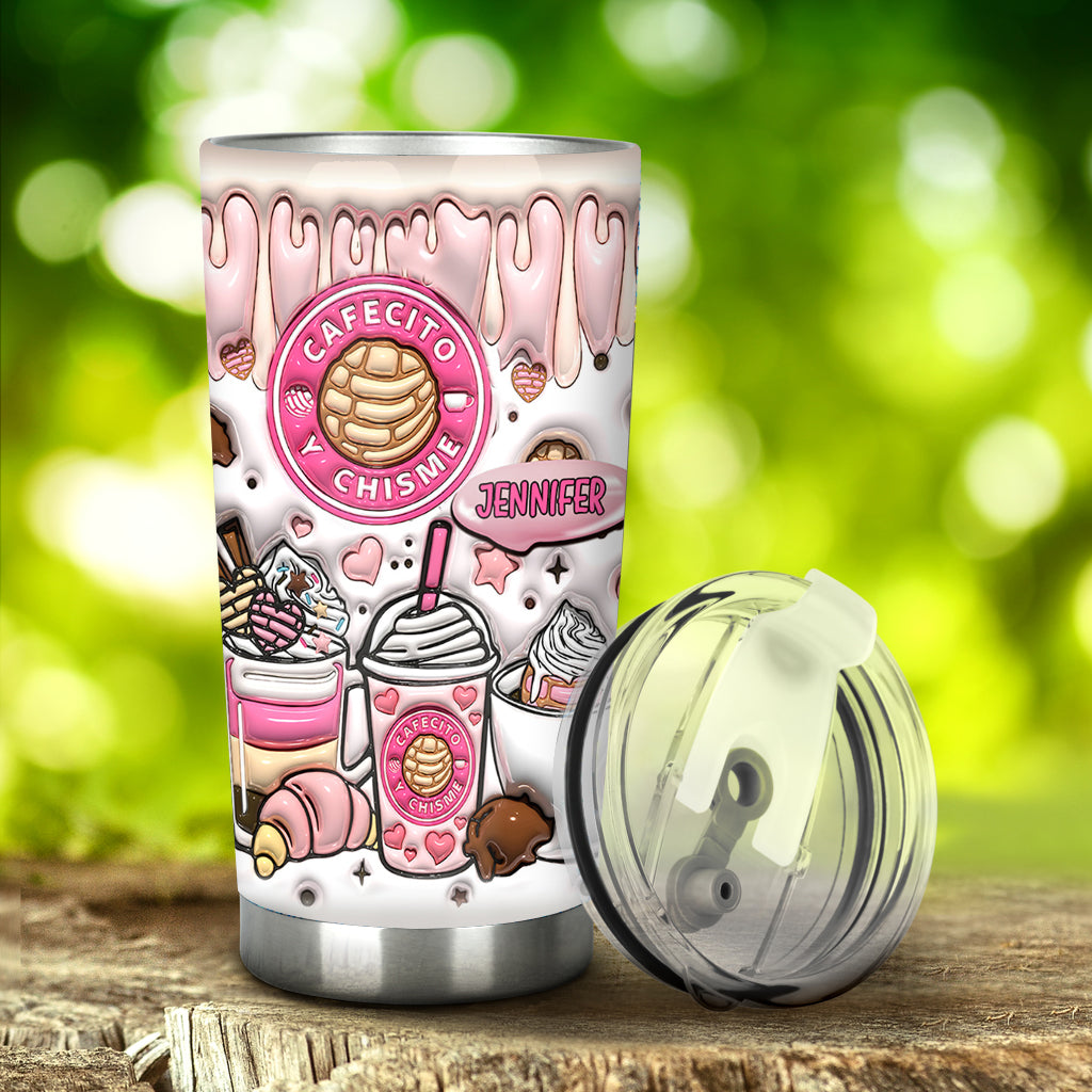 Cafecito Y Chisme – Personalisierter Kaffeebecher