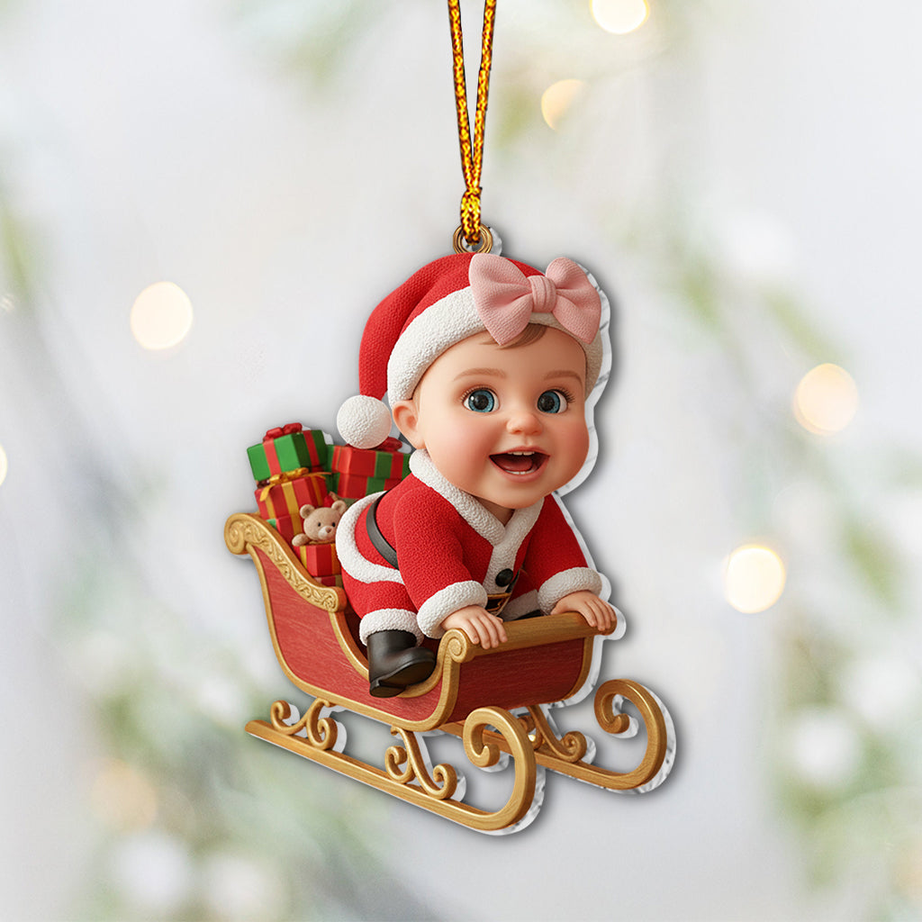 Adorable cadeau pour enfant - Ornement personnalisé pour enfant