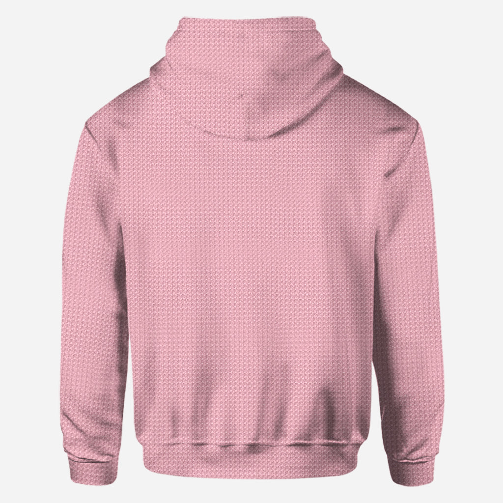 Ruban rose - T-shirt personnalisé intégral de sensibilisation au cancer du sein