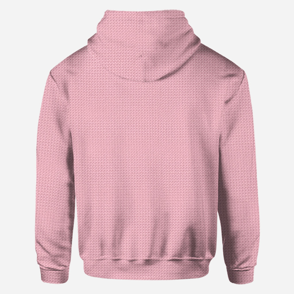 Ruban rose - T-shirt personnalisé intégral de sensibilisation au cancer du sein