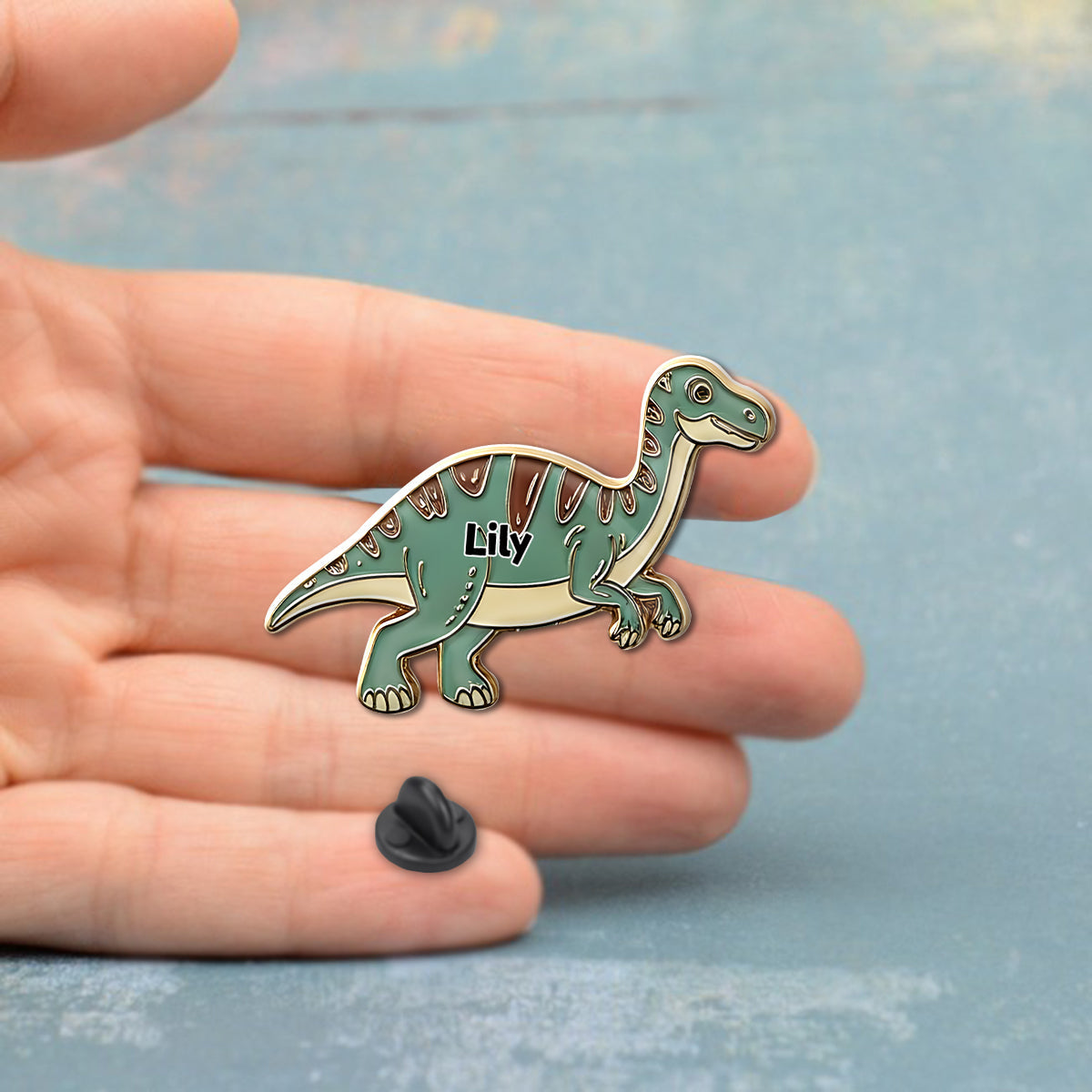 Collection de dinosaures pour enfants - Pin's personnalisé pour enfants