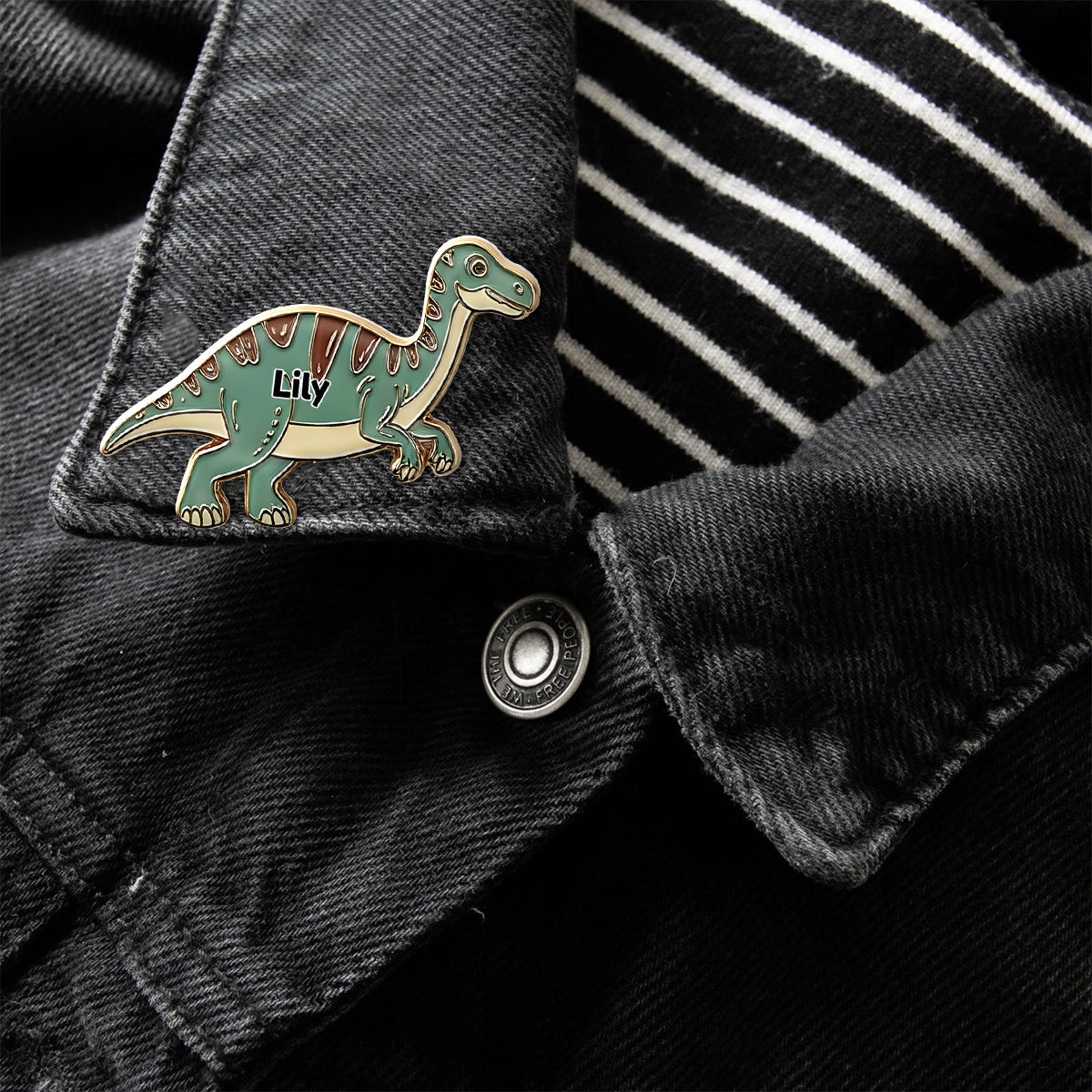 Collection de dinosaures pour enfants - Pin's personnalisé pour enfants