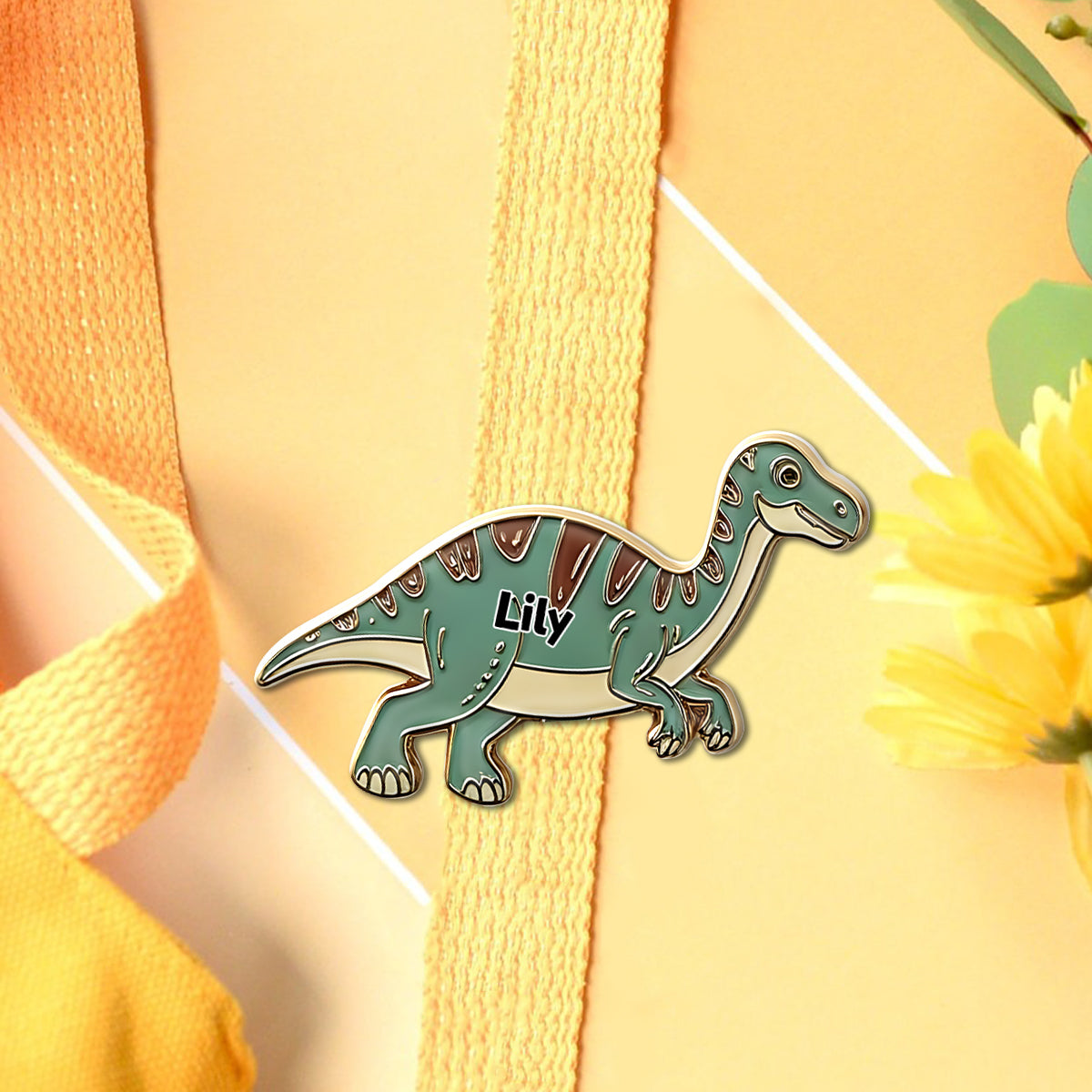 Collection de dinosaures pour enfants - Pin's personnalisé pour enfants