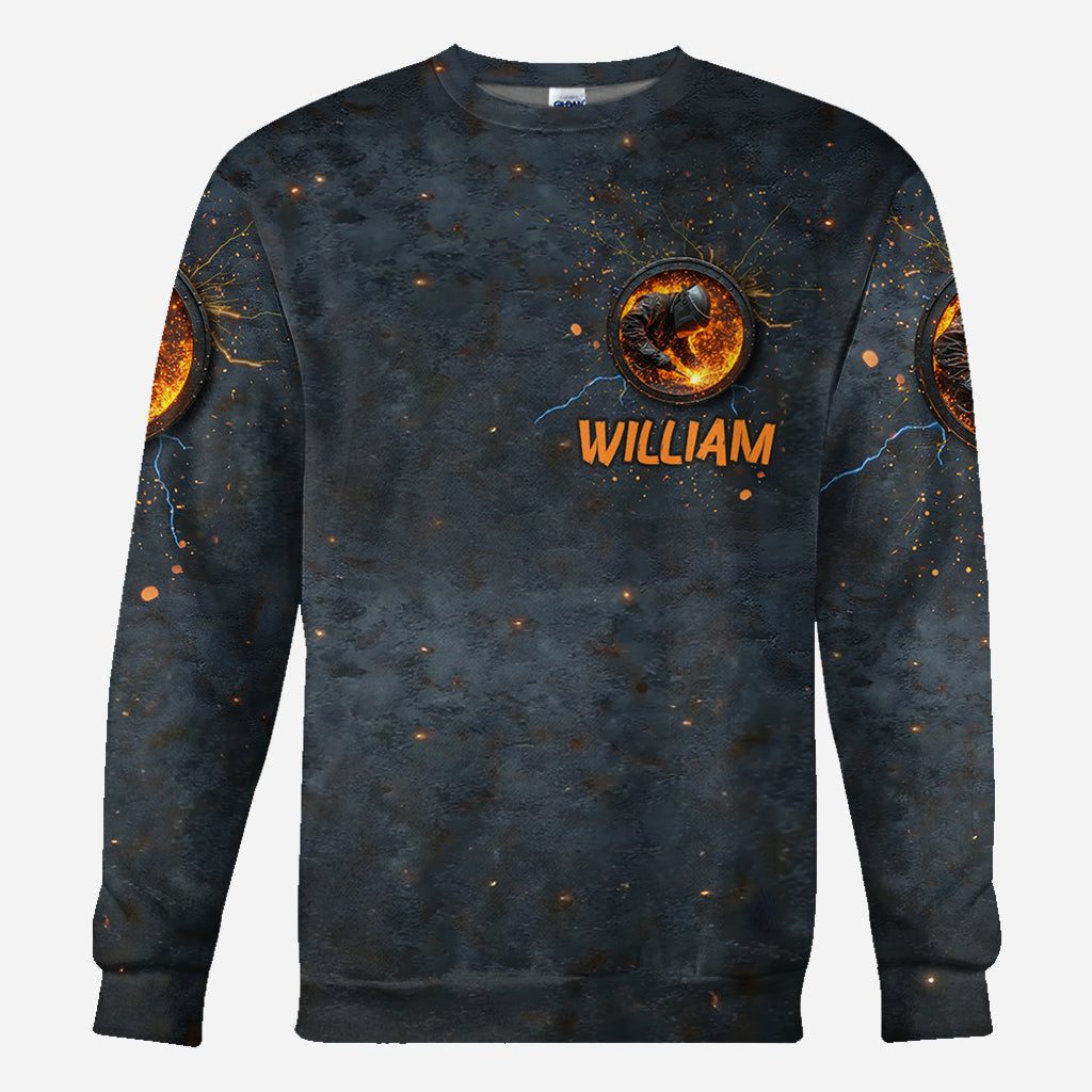 Geschenk für Schweißer – Personalisiertes Schweißer-T-Shirt