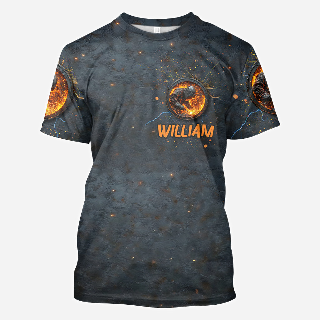 Geschenk für Schweißer – Personalisiertes Schweißer-T-Shirt