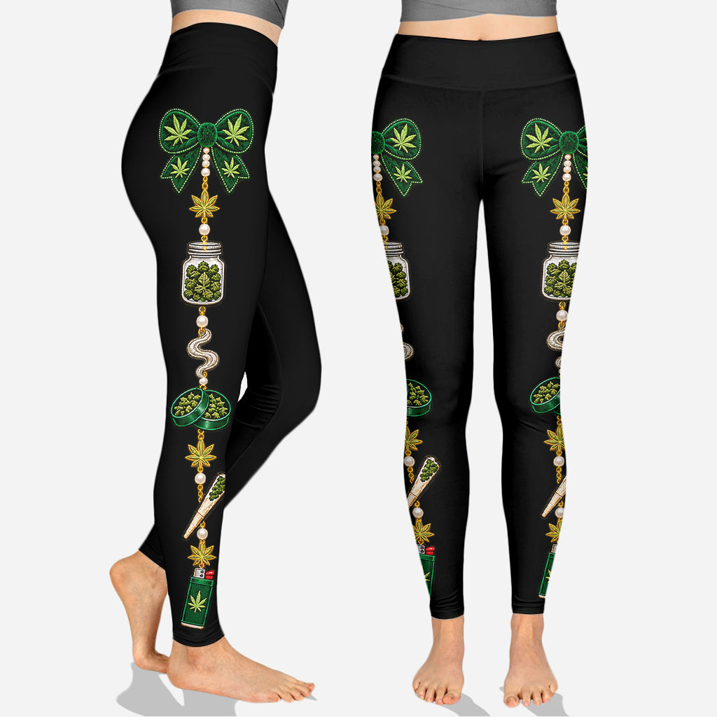 Merry Christmas - Personalized Weed Hoodie and Leggings