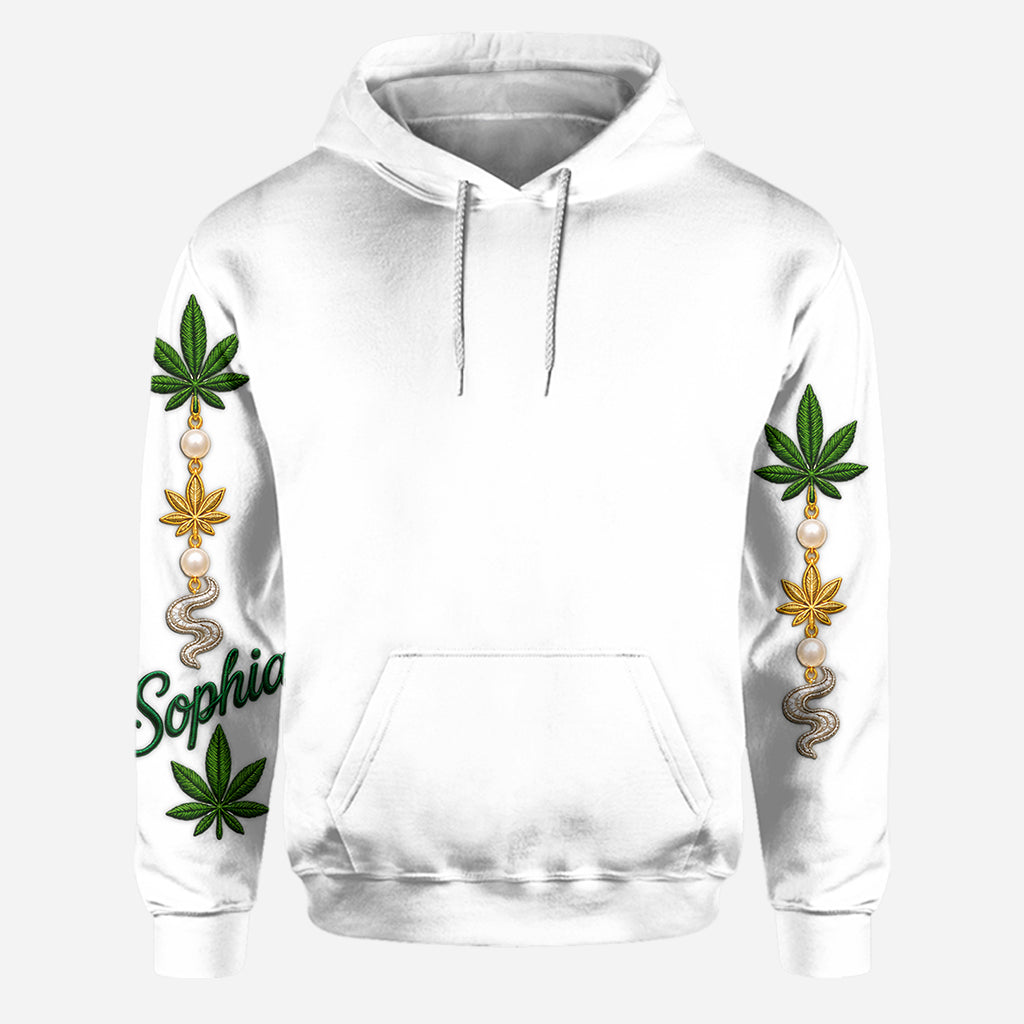 Merry Christmas - Personalized Weed Hoodie and Leggings