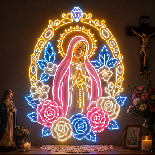 Croyez - Enseigne lumineuse LED néon chrétienne personnalisée