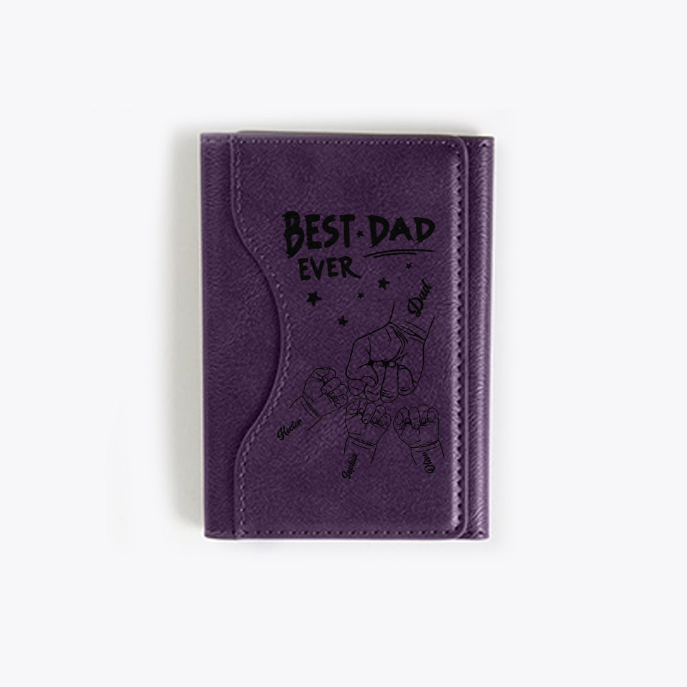Best Dad/ Pop/ Papa... Ever - Personalized Father Magsafe Wallet