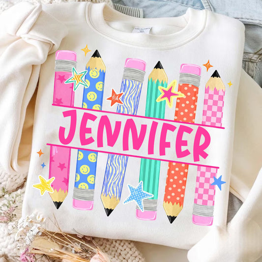 Back To School, Teacher Gift Idea - Personalized Teacher T-shirt And Hoodie