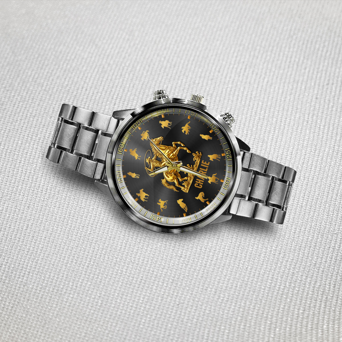 Horse Riding Rodeo - Personalized Horse Hand Watch