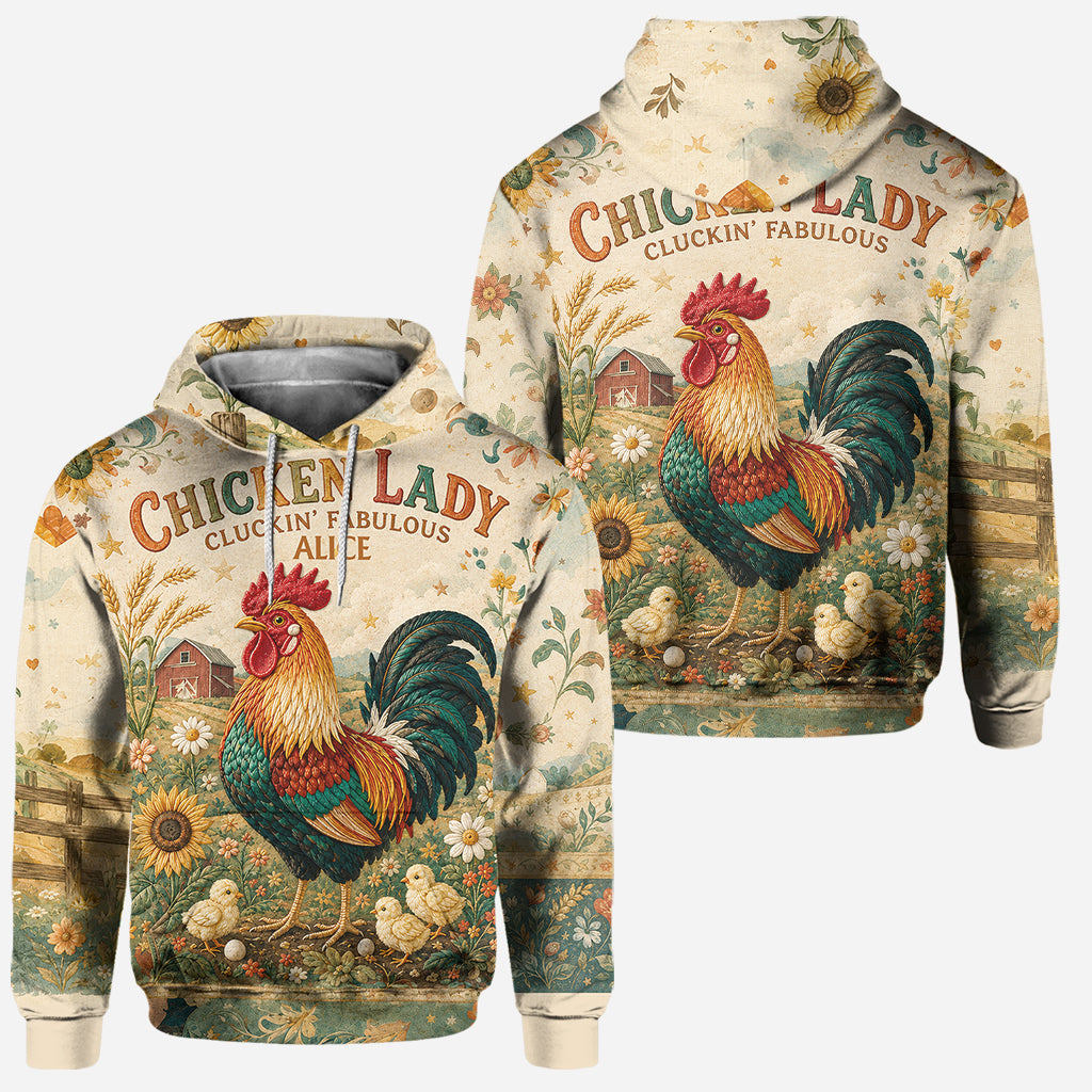 Cluckin' Fabulous - Personalisierter Hoodie und Leggings
