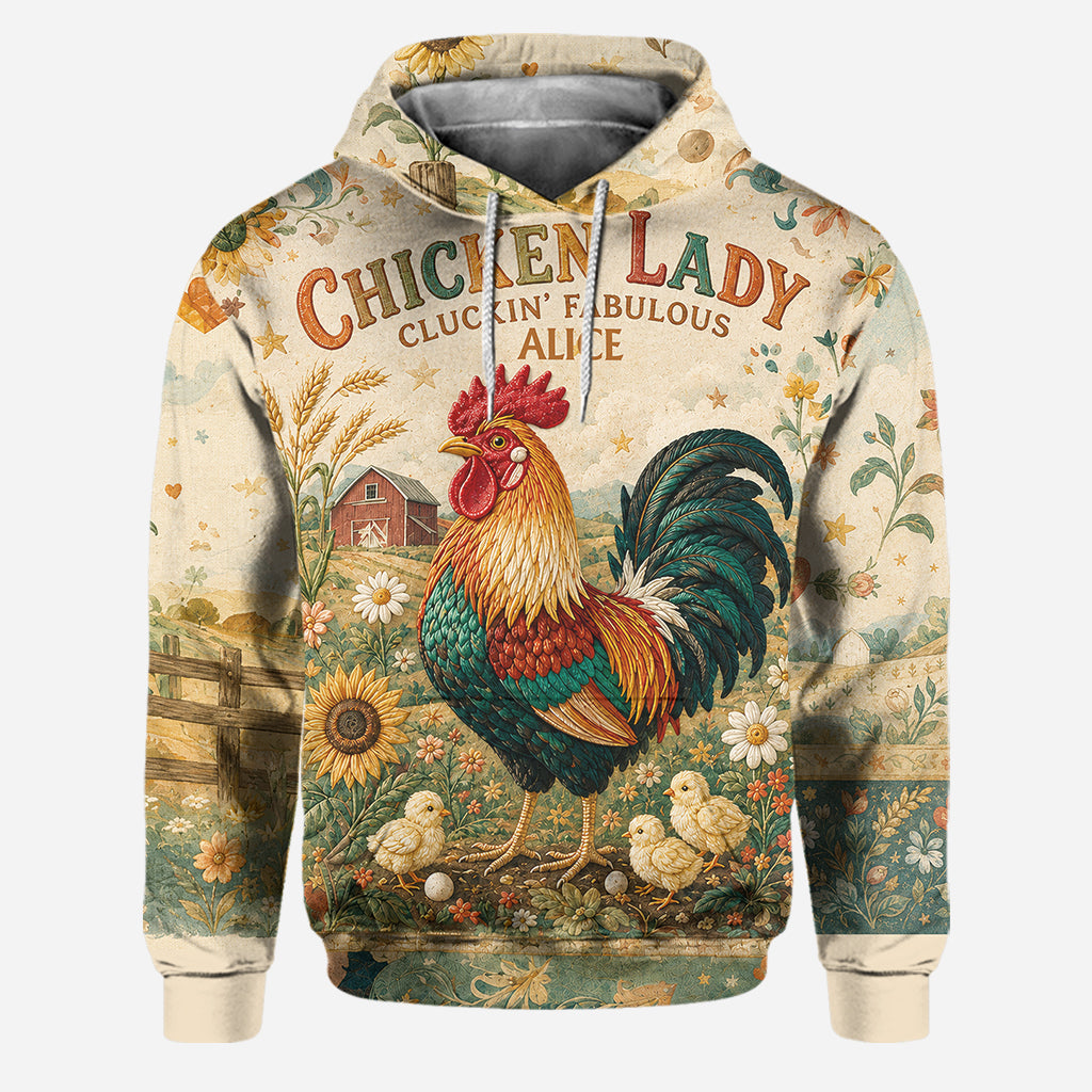 Cluckin' Fabulous - Personalisierter Hoodie und Leggings