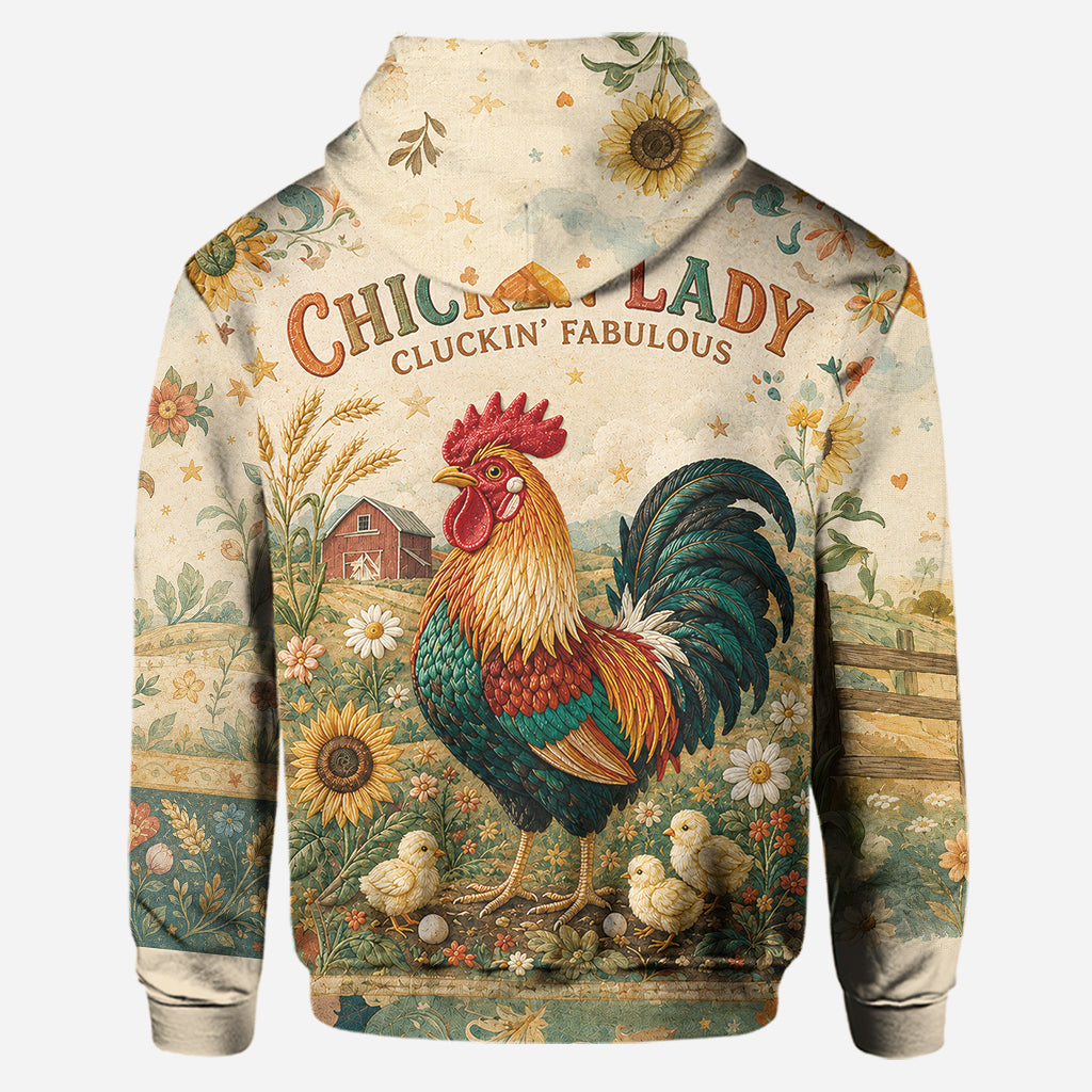 Cluckin' Fabulous - Personalisierter Hoodie und Leggings