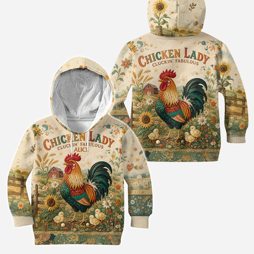 Cluckin' Fabulous - Personalisierter Hoodie und Leggings
