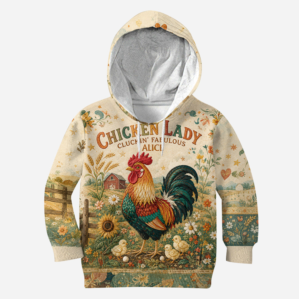 Cluckin' Fabulous - Personalisierter Hoodie und Leggings