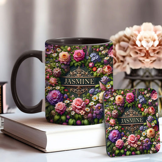 Welcome To My Garden - Personalized Gardening Accent Mug