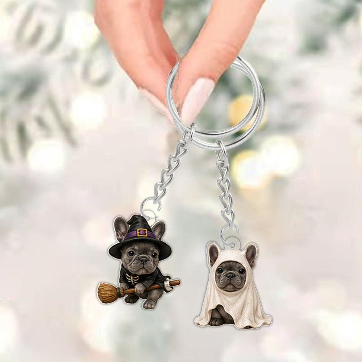 24 Jours de Fun Effrayant - Calendrier de l'Avent Personnalisé pour Chien avec Ornements