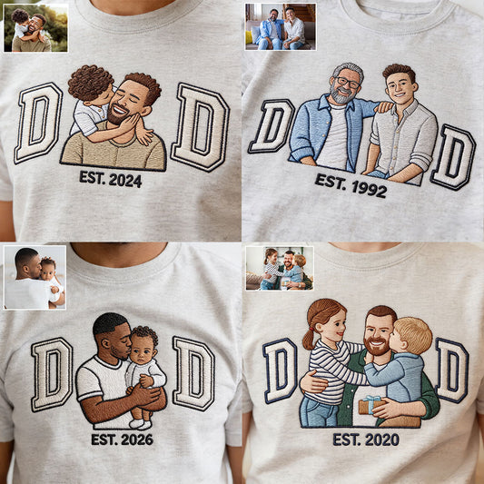 Papa Établi - Chemise Personnalisée pour Père