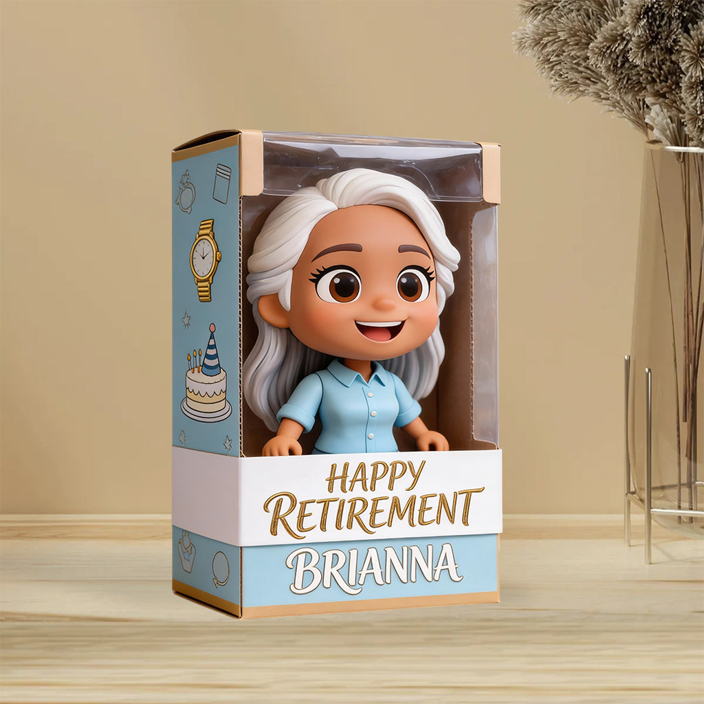 Happy Retirement - Personalized Retired Custom Shaped Acrylic Plaque