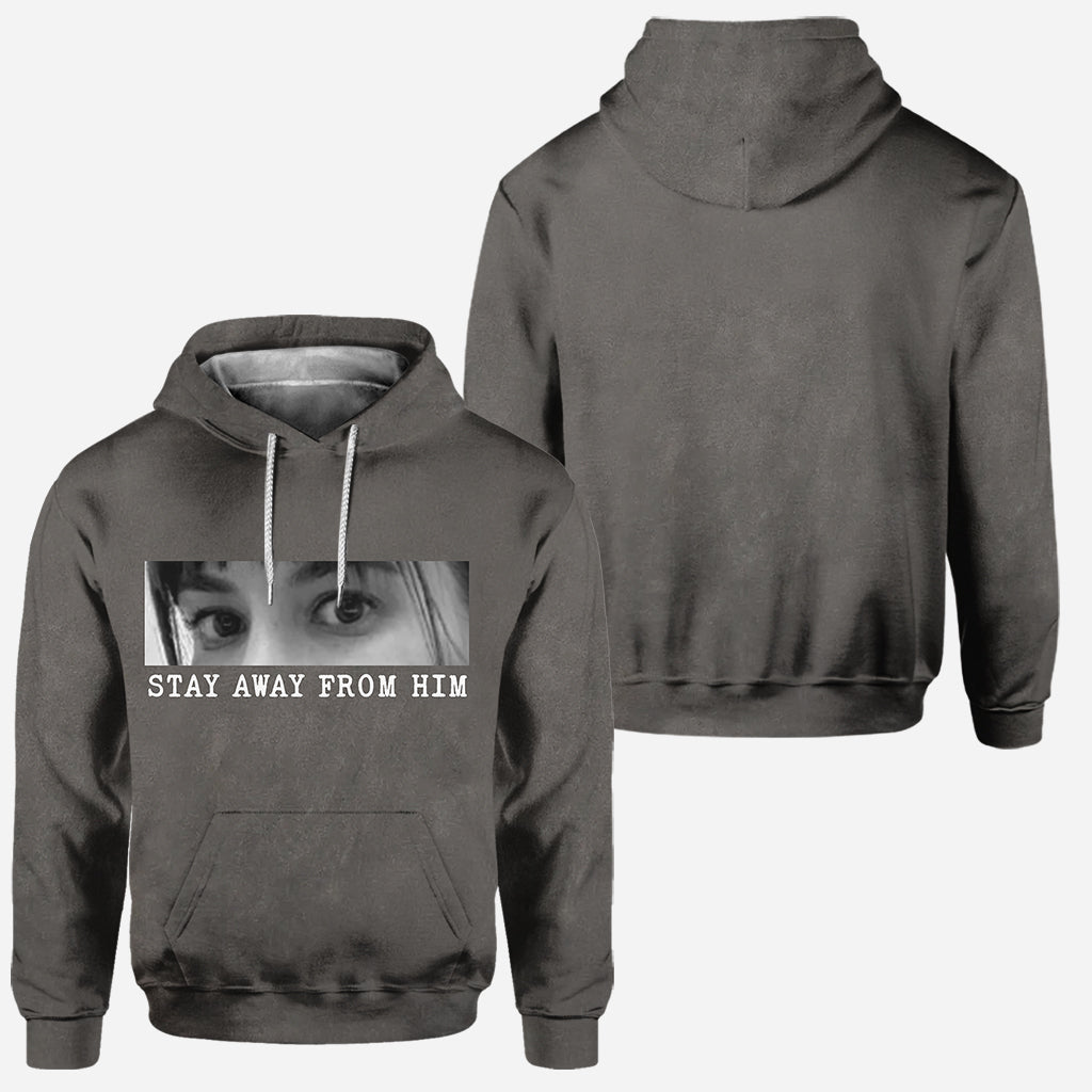 Protective Boyfriend Girlfriend Eyes - Personalized Couple Hoodie and Leggings