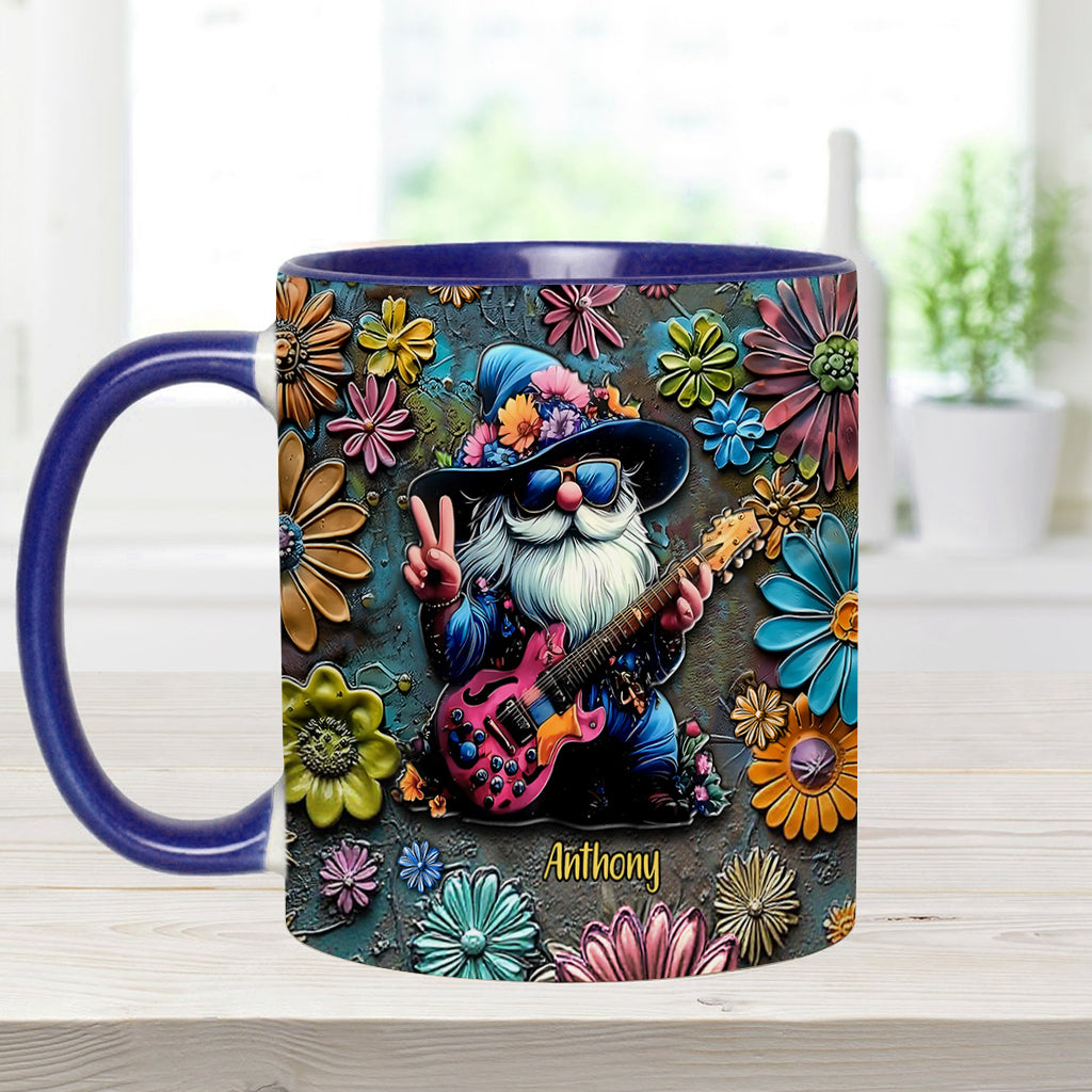 Mug personnalisé Hippie Gnome - Mug à accent hippie