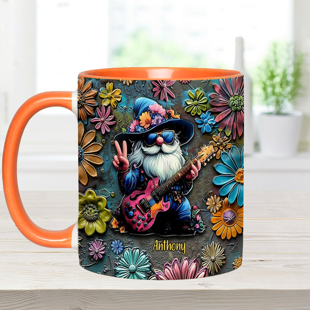Mug personnalisé Hippie Gnome - Mug à accent hippie