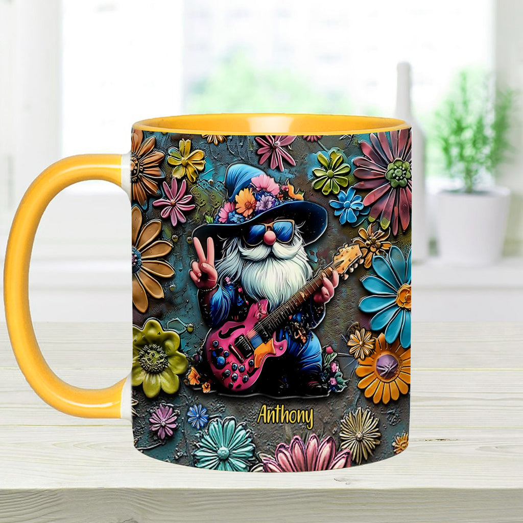 Mug personnalisé Hippie Gnome - Mug à accent hippie