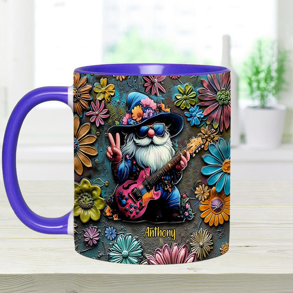 Mug personnalisé Hippie Gnome - Mug à accent hippie
