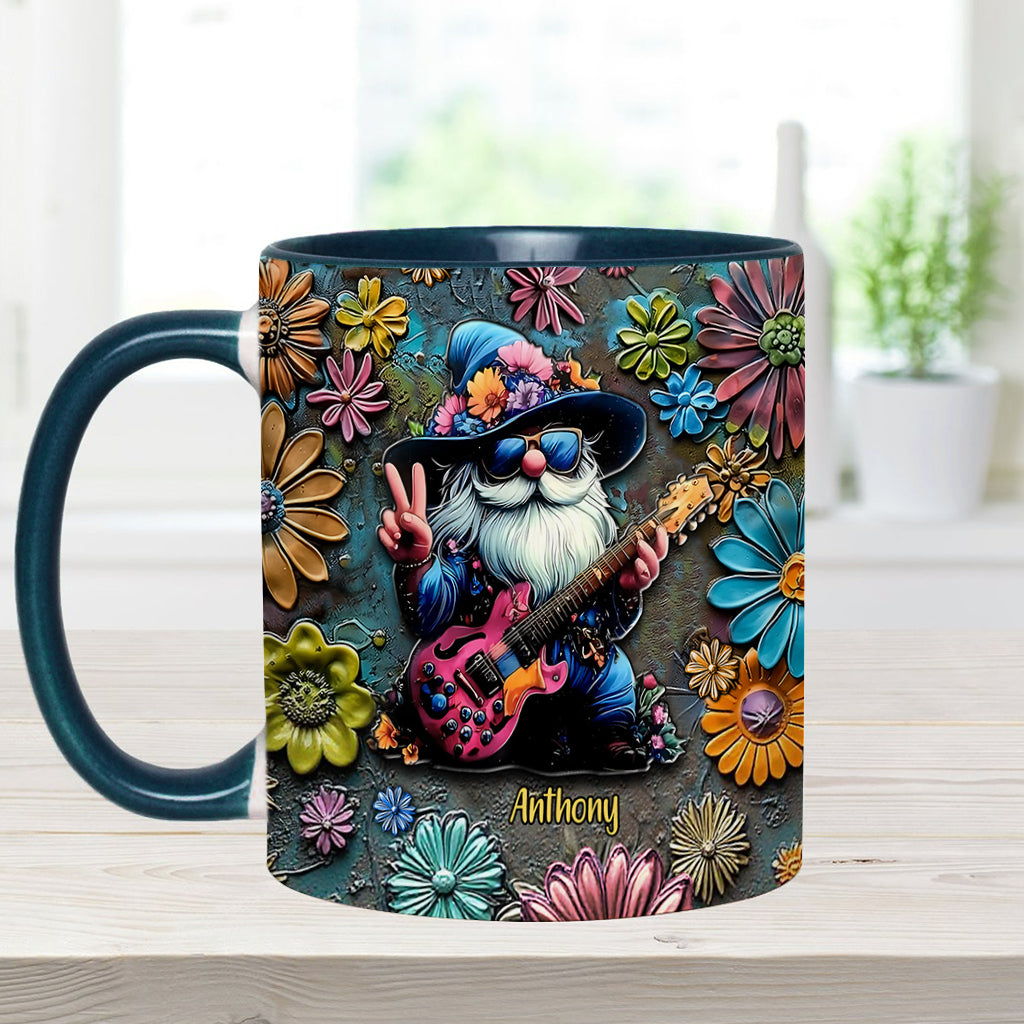 Mug personnalisé Hippie Gnome - Mug à accent hippie