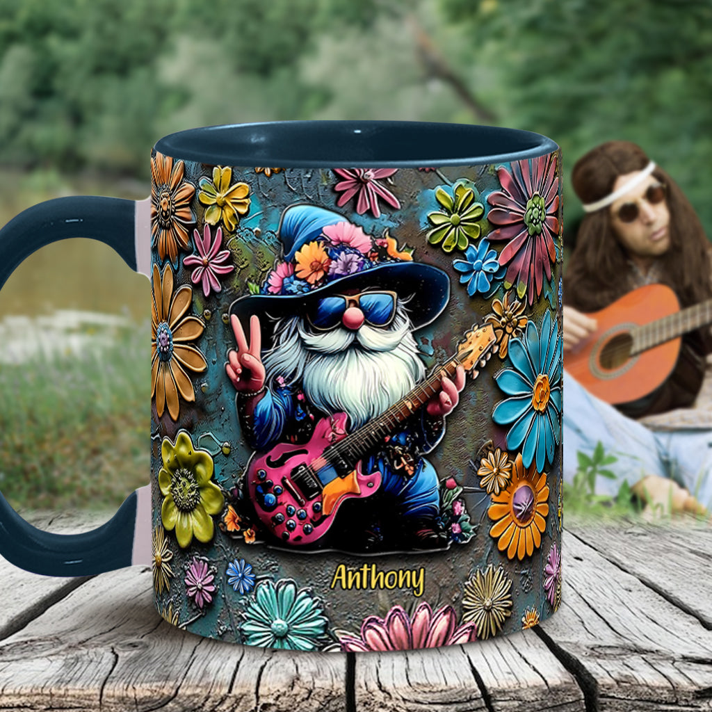 Mug personnalisé Hippie Gnome - Mug à accent hippie