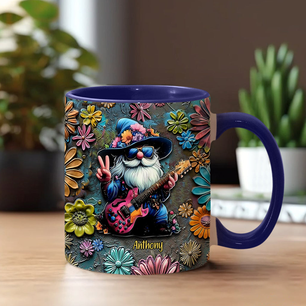 Mug personnalisé Hippie Gnome - Mug à accent hippie