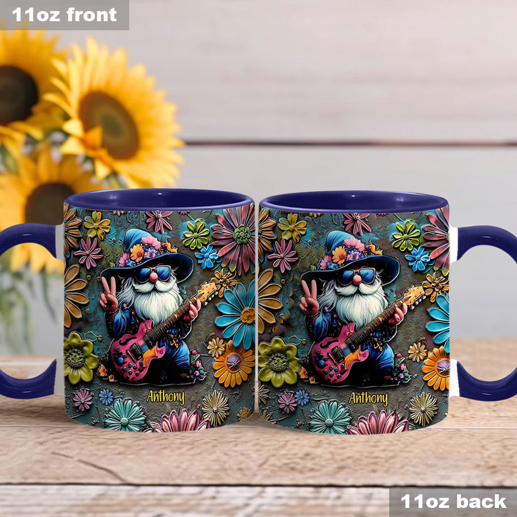 Mug personnalisé Hippie Gnome - Mug à accent hippie