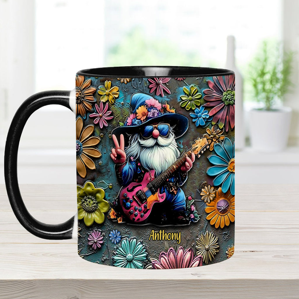 Mug personnalisé Hippie Gnome - Mug à accent hippie