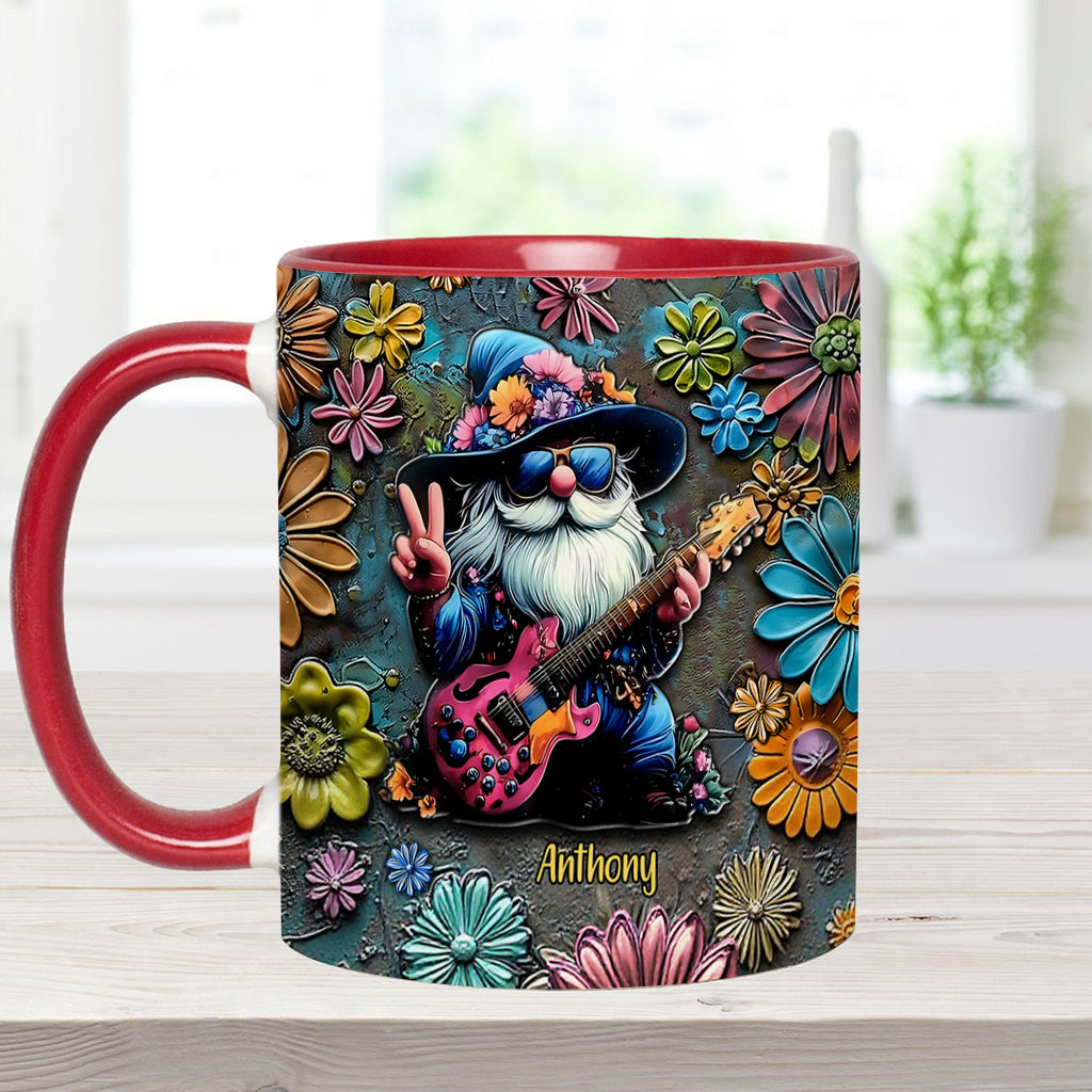 Mug personnalisé Hippie Gnome - Mug à accent hippie