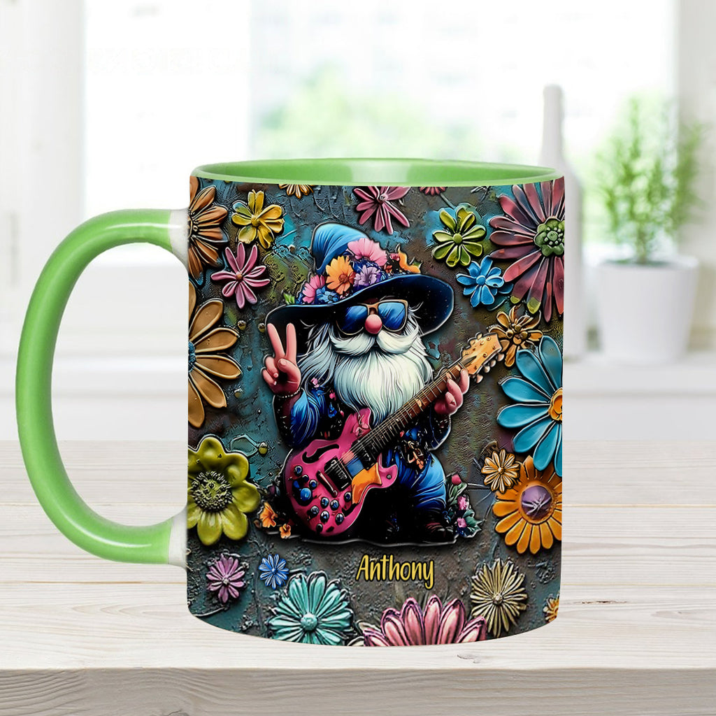 Mug personnalisé Hippie Gnome - Mug à accent hippie