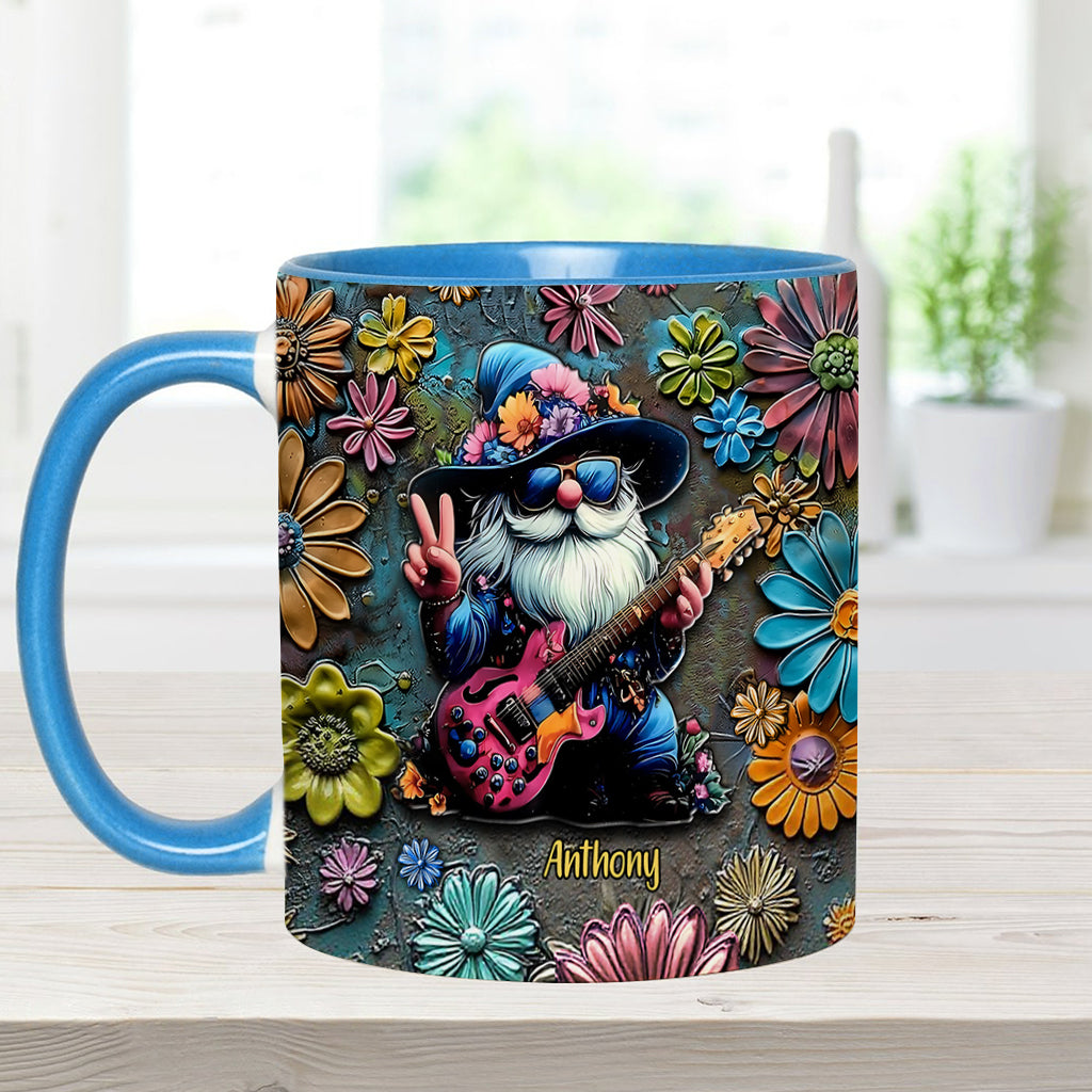 Mug personnalisé Hippie Gnome - Mug à accent hippie