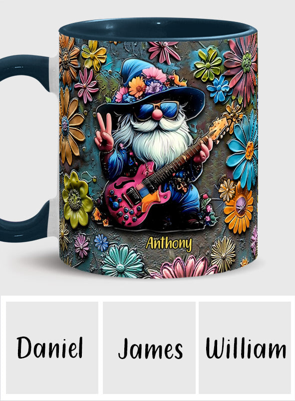 Mug personnalisé Hippie Gnome - Mug à accent hippie