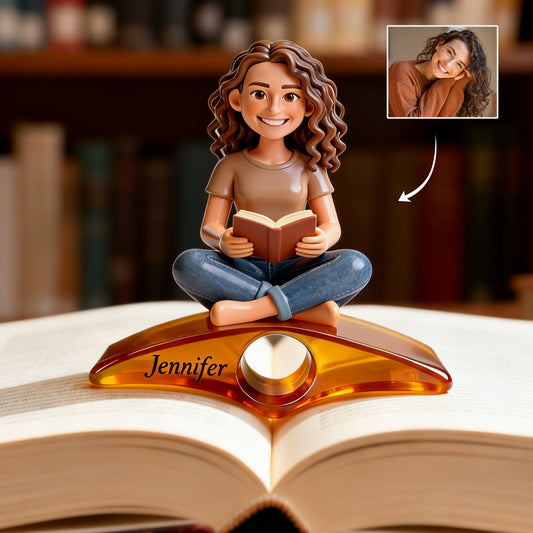 Livres d'amour - Porte-pages de livre personnalisé