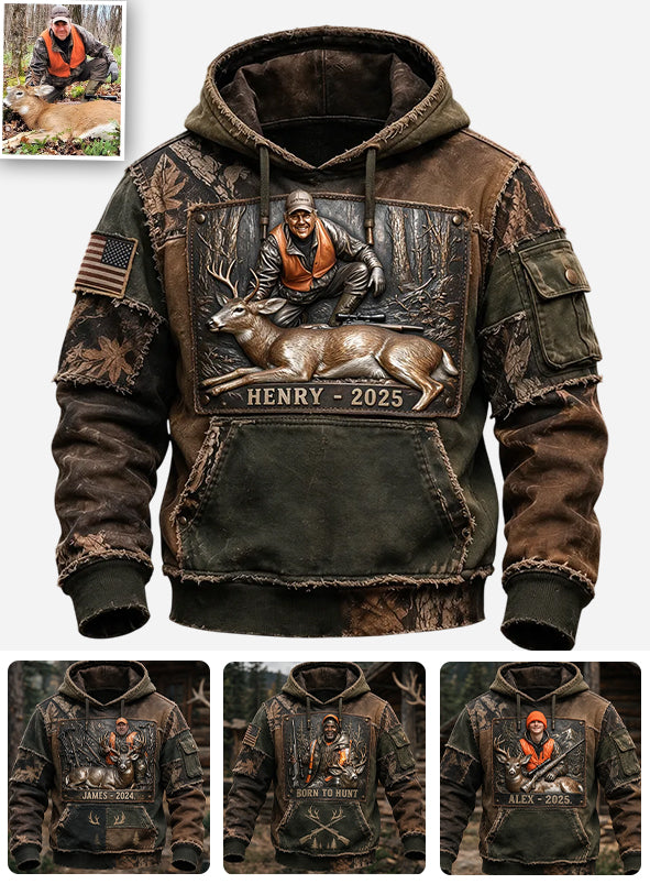 Born To Hunt - Personalized Hunting All Over Shirt