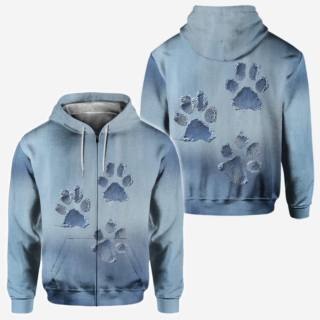 T-shirt « J’adore les chiens » avec motif chien.